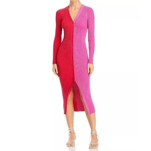 Nanette lepore button up sweater dress